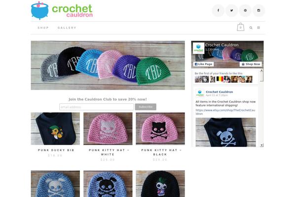 crochetcauldron.com site used Virtue Premium