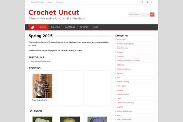 MineZine theme site design template sample