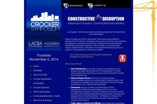 crocker2012.com site used Crocker