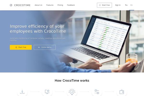 crocotime.com site used Crocotime_white