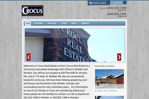 Denali theme site design template sample