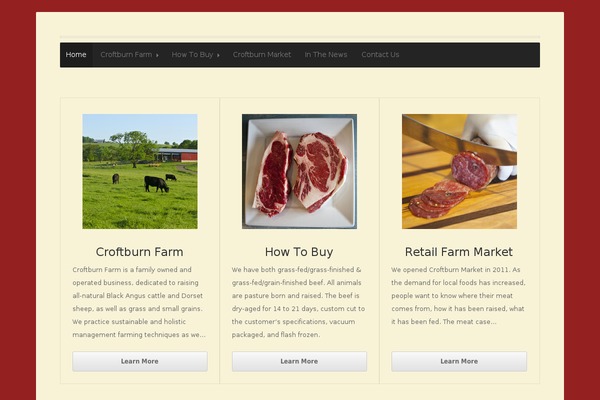 Seed theme site design template sample