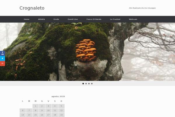 Site using WP Excel CMS plugin
