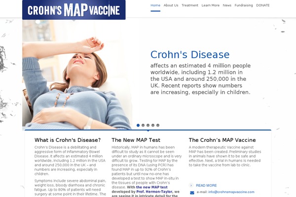 crohnsmapvaccine.com site used Imew-theme