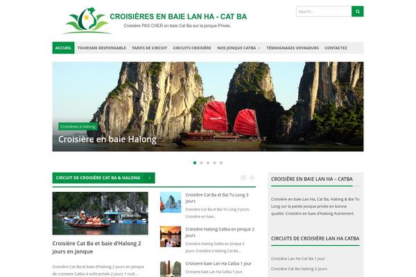 Entrance theme site design template sample