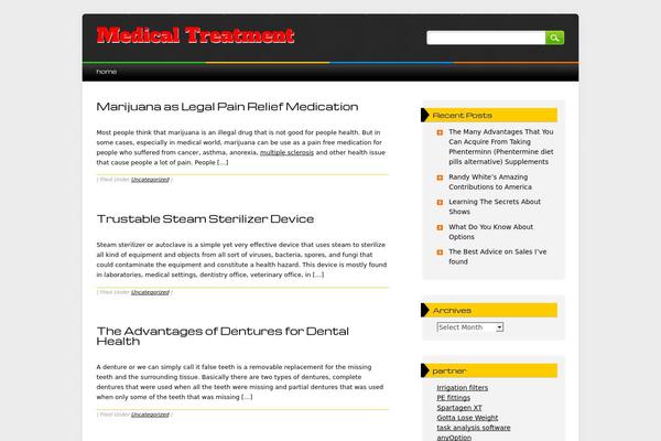 Arb theme site design template sample