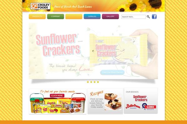 croleyfoods.com site used Croley