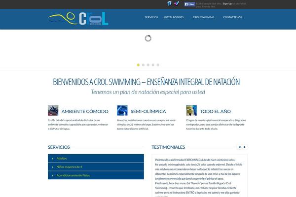 Rockefeller theme site design template sample
