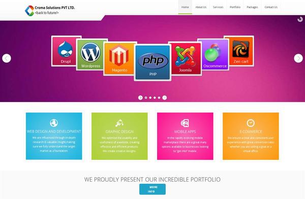 cromasolutions.com site used Mestro-theme