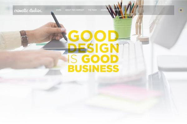 Friday theme site design template sample