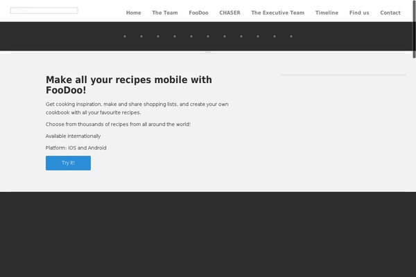 Pursuit theme site design template sample