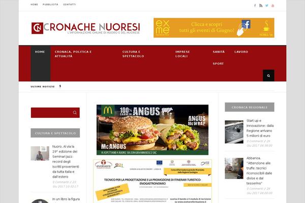 Site using Italpress-video-oop plugin