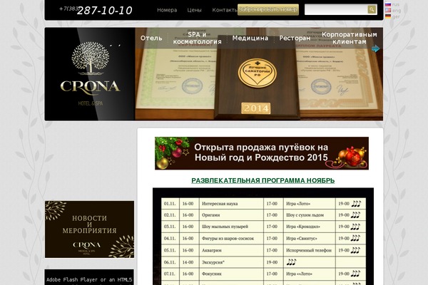 cronahotel.ru site used Richmond