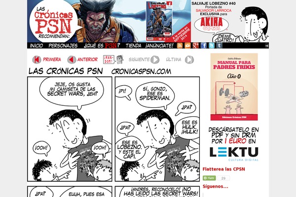 ComicPress theme site design template sample