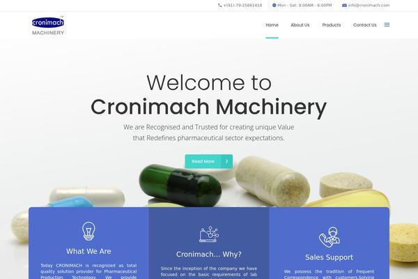 cronimach.com site used MediClinic