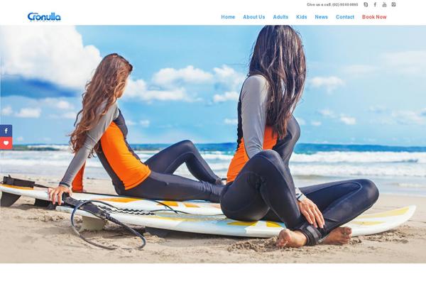 cronullasurf.com.au site used Surfingcronulla