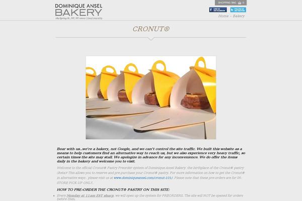 cronutpreorder.com site used Dacronuts