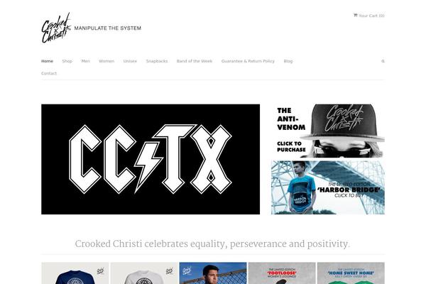 crookedapparel.com site used Haute
