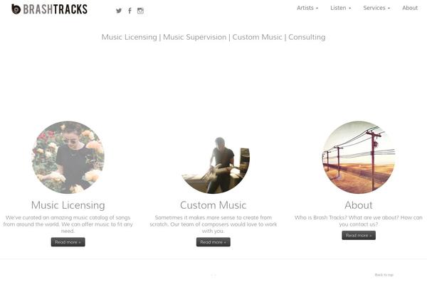 Customizr Pro theme site design template sample