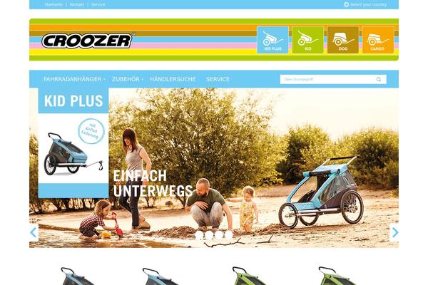 croozer.at site used Croozer