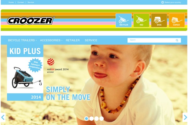 Croozer theme site design template sample