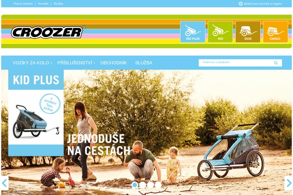 Croozer theme site design template sample