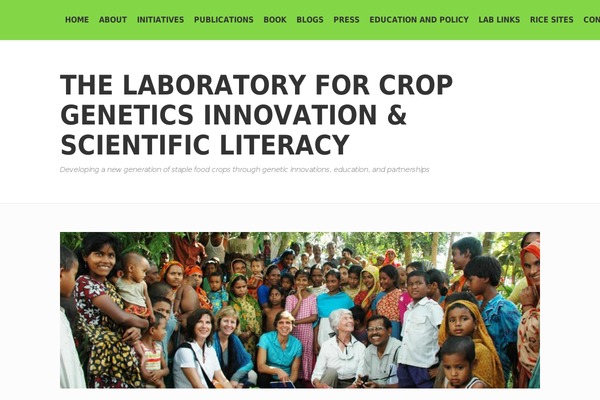 cropgeneticsinnovation.org site used Timeline