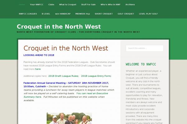 Going Green Pro theme site design template sample