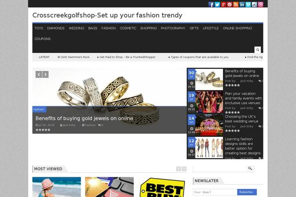 Megnet theme site design template sample