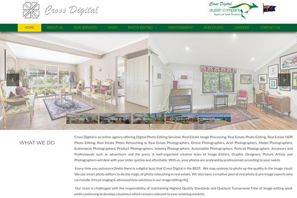 Fortuna theme site design template sample