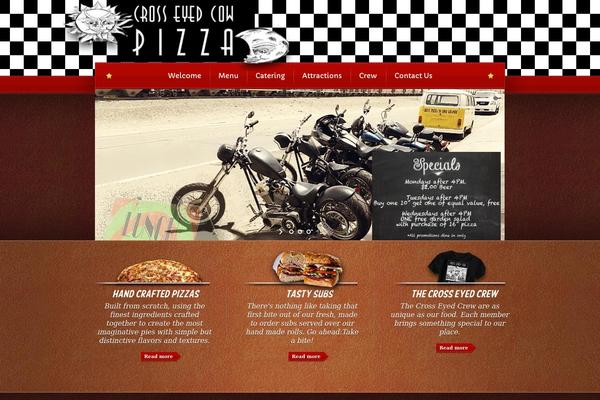 Bordeaux theme site design template sample