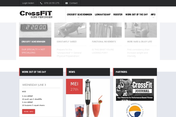 Fit Wp theme site design template sample