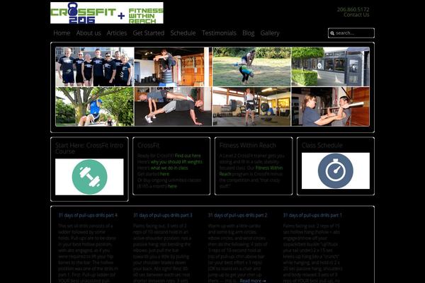 Nano2 theme site design template sample