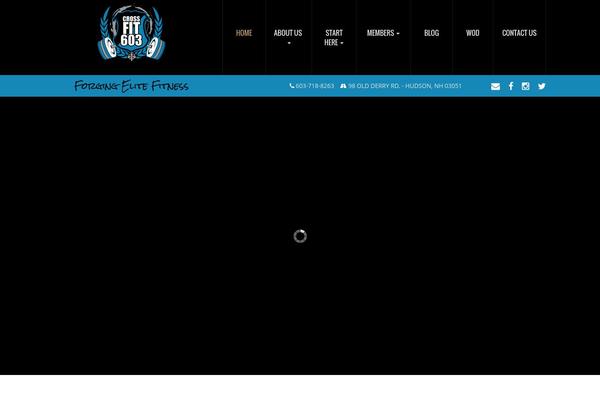 Stacks theme site design template sample