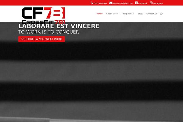 crossfit781.com site used Crossfit781