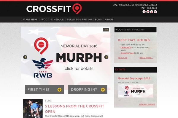 crossfit9.com site used Siteplicitycustomv2