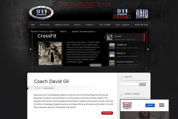 Polished theme site design template sample