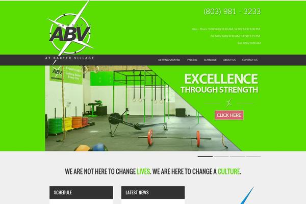 Fitness-wp theme site design template sample