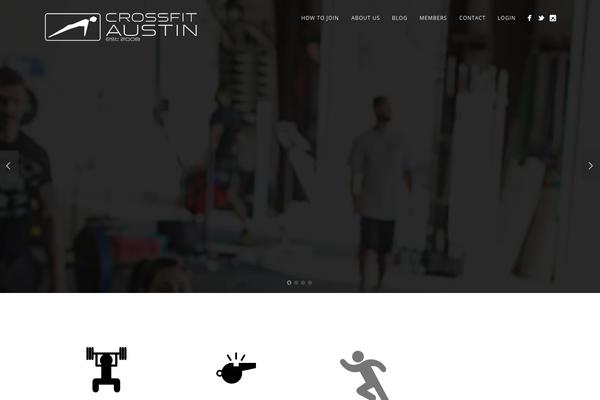 Cfa theme site design template sample