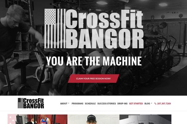 crossfitbangor.com site used Gameplan