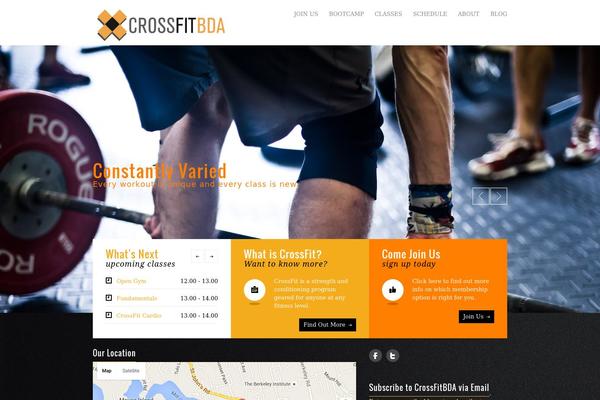 GymBase theme site design template sample