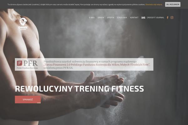 Fightclub theme site design template sample