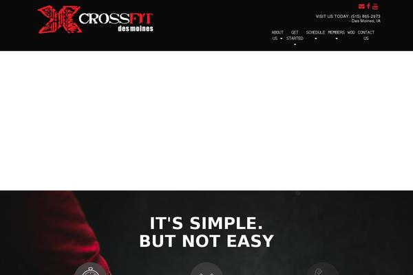 Stacks theme site design template sample