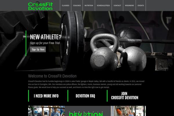 Fit Wp theme site design template sample
