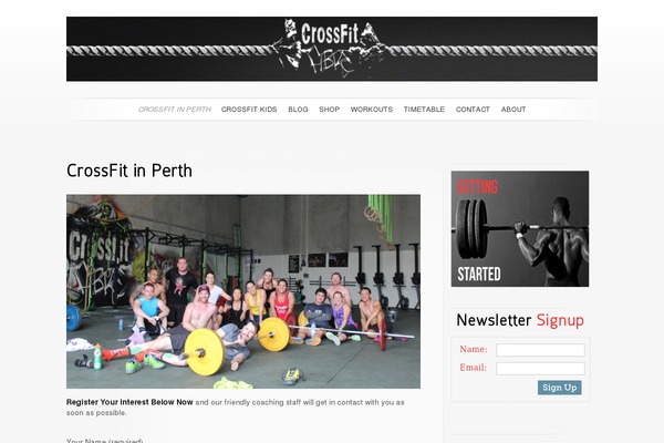 SimplePress theme site design template sample