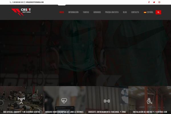 Site using Designthemes-class-addon plugin