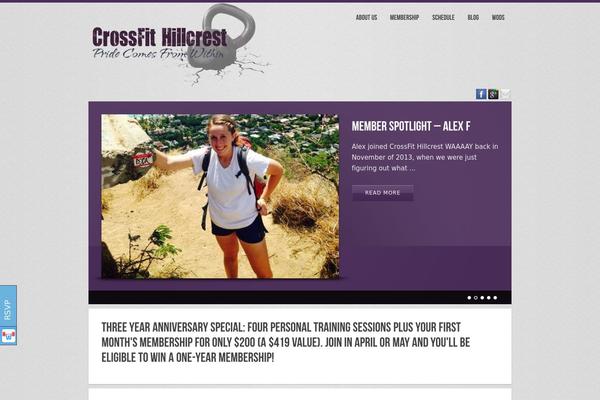 Fusion theme site design template sample