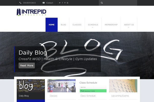 Fit Wp theme site design template sample