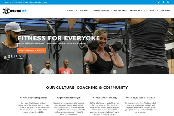Dante theme site design template sample