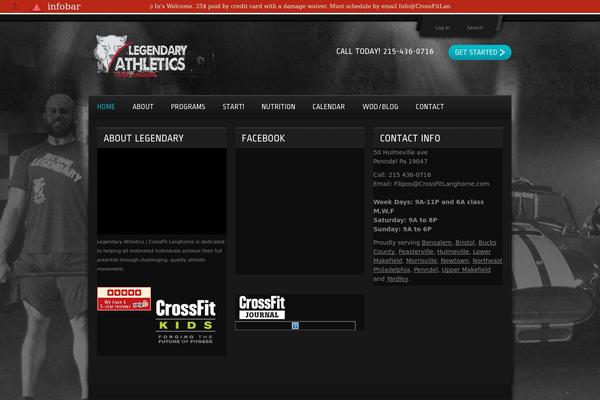 Gym_extreme theme site design template sample